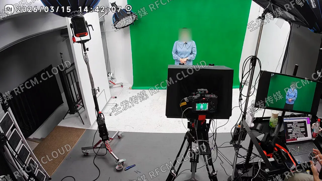 精品课程绿幕录制图片 1
