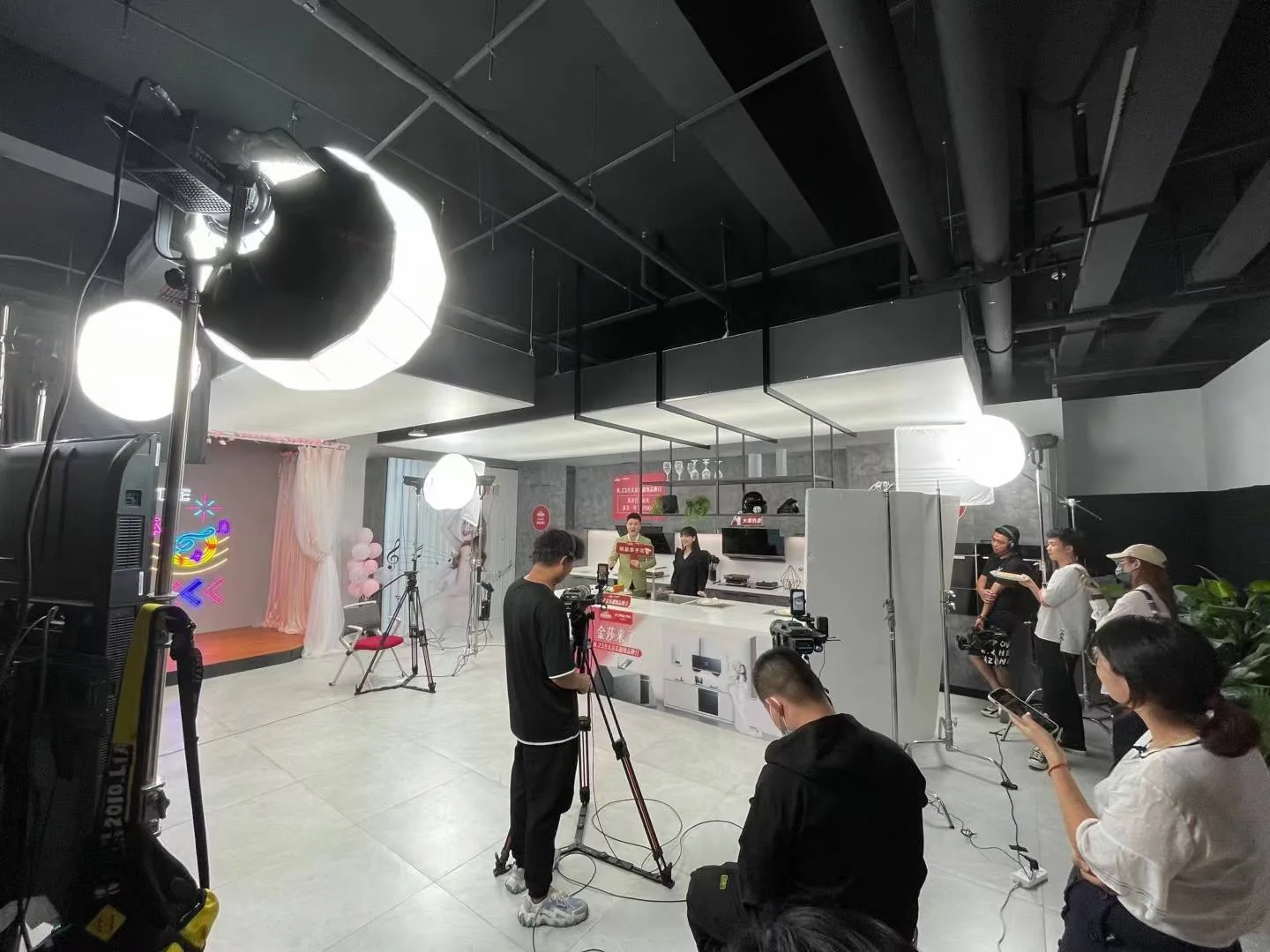 方太洗碗机品牌直播专场现场执行照片 1