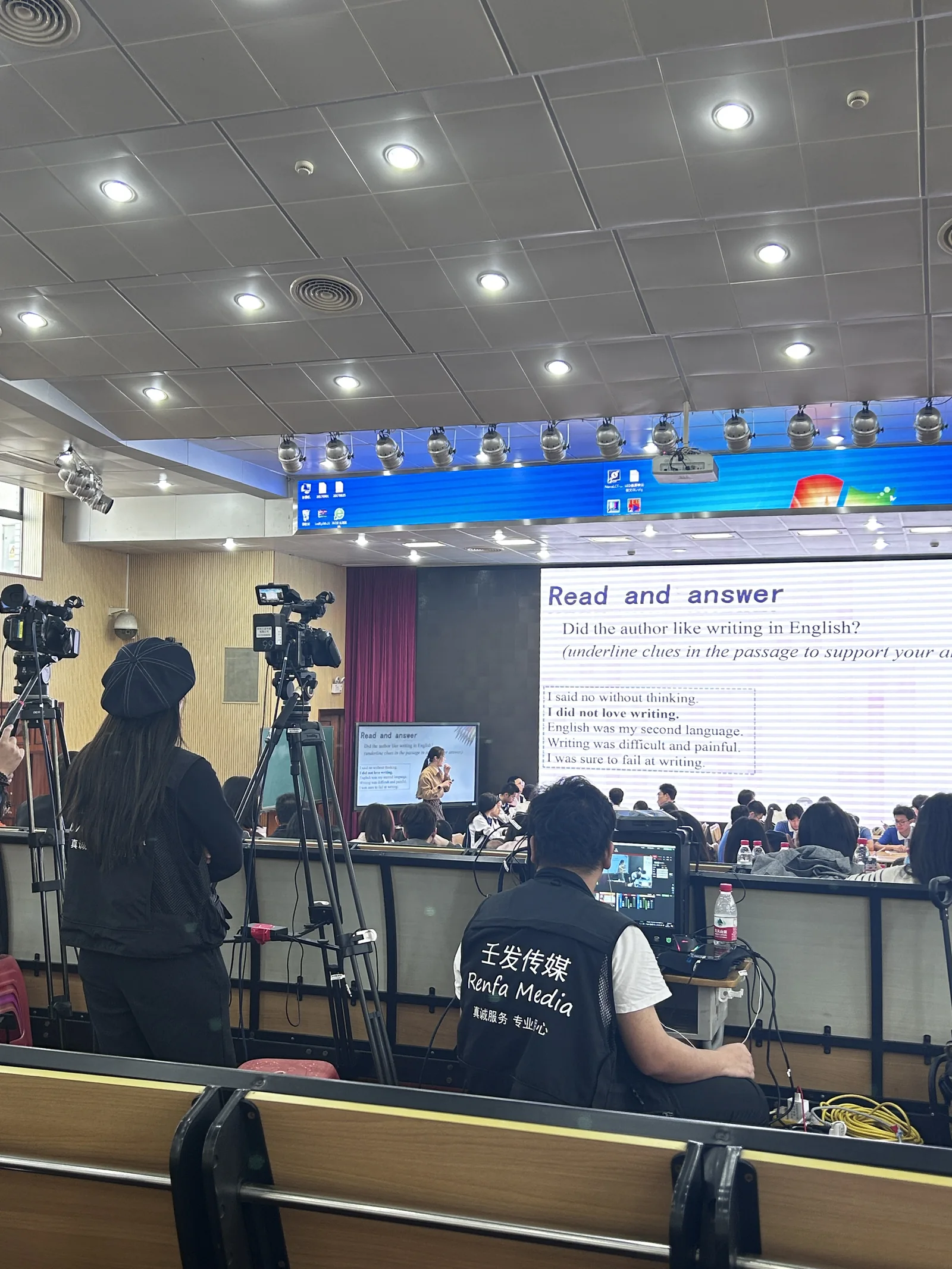 宝安中学活动直播现场执行照片 5