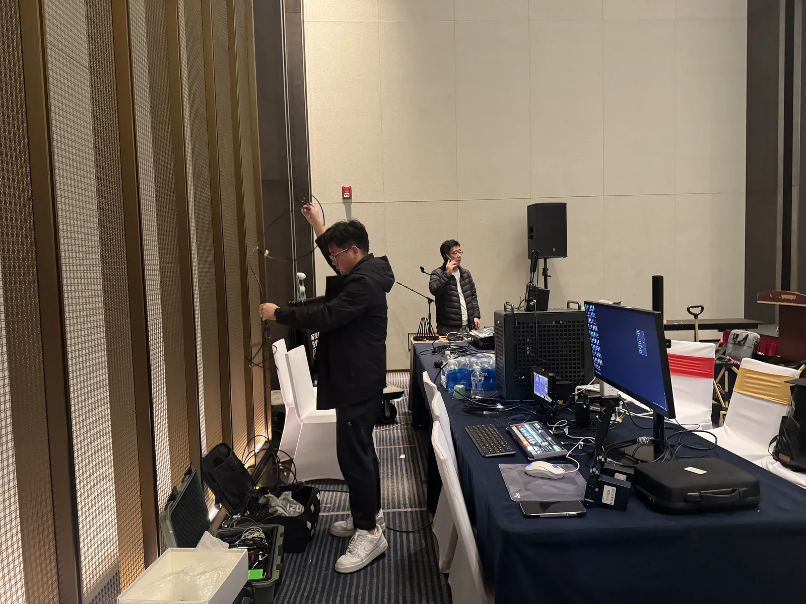 江门沃鼎鱼竿品牌发布会直播现场执行照片 5
